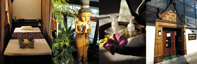 店内は清潔でタイの雰囲気満載です。